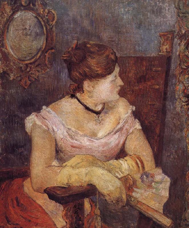 Paul Gauguin Evening dress of Mette